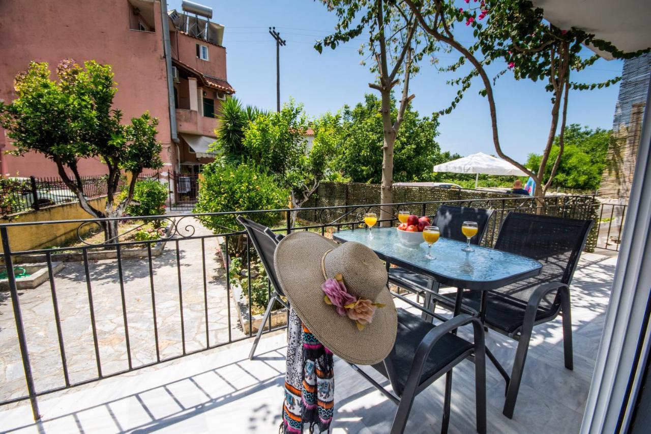 Irini Apartments And Studios Agios Gordios  Dış mekan fotoğraf